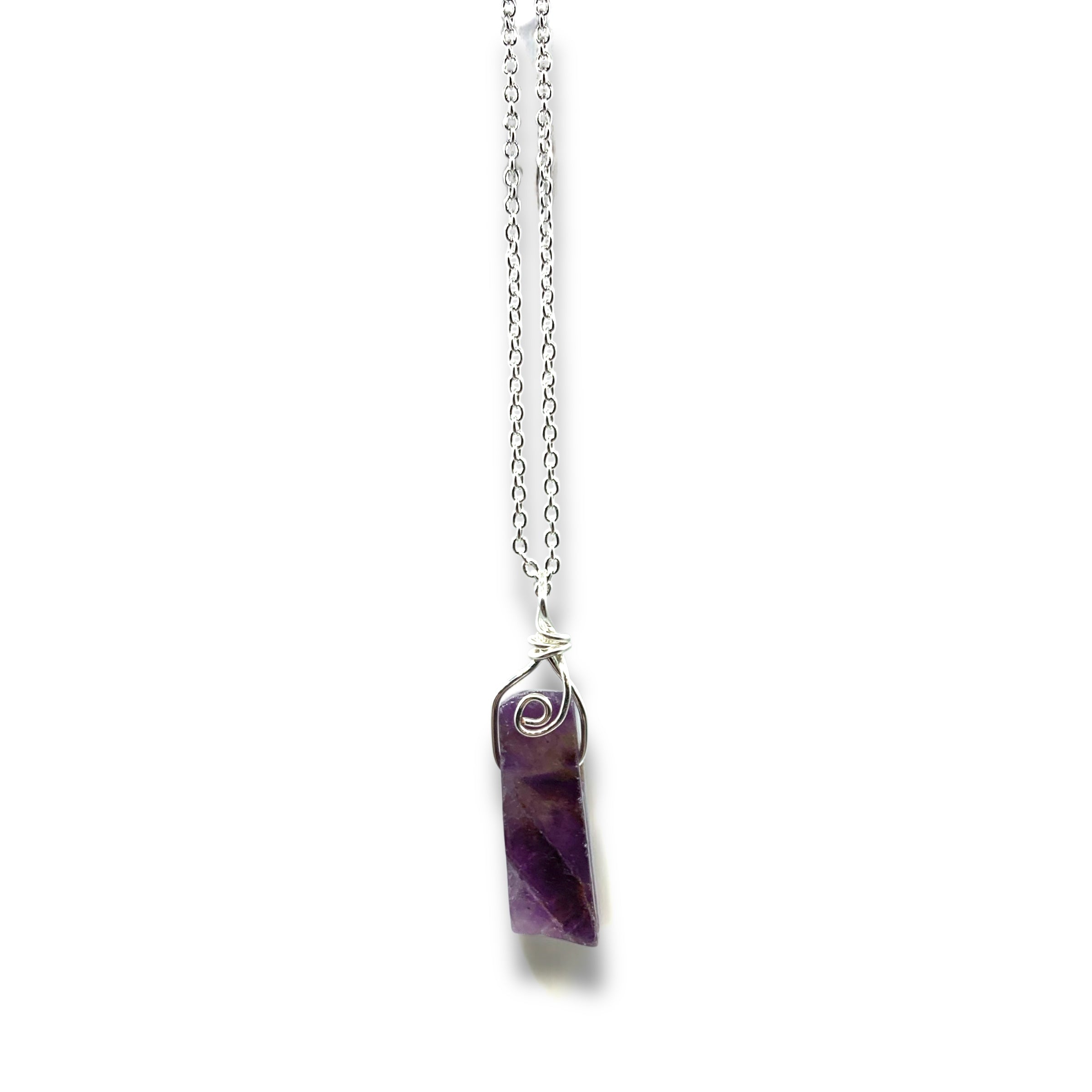 Necklace - Amethyst Polished Slab $30